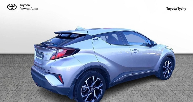 Toyota C-HR cena 108900 przebieg: 55129, rok produkcji 2021 z Tychy małe 211